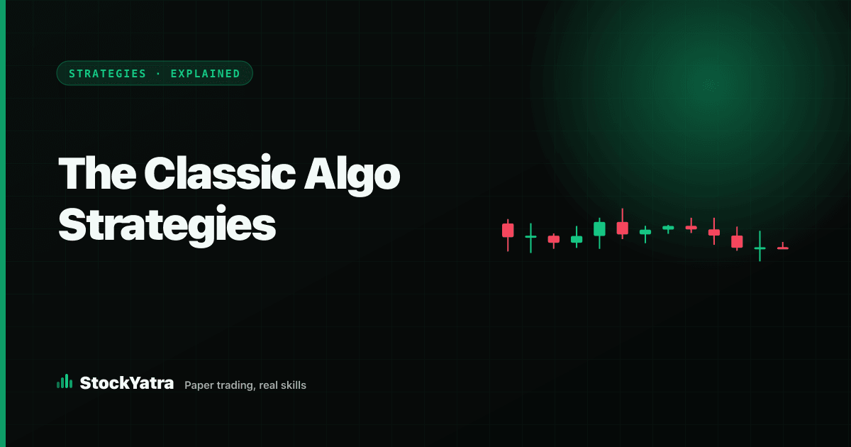 Classic algo trading strategies explained — cover