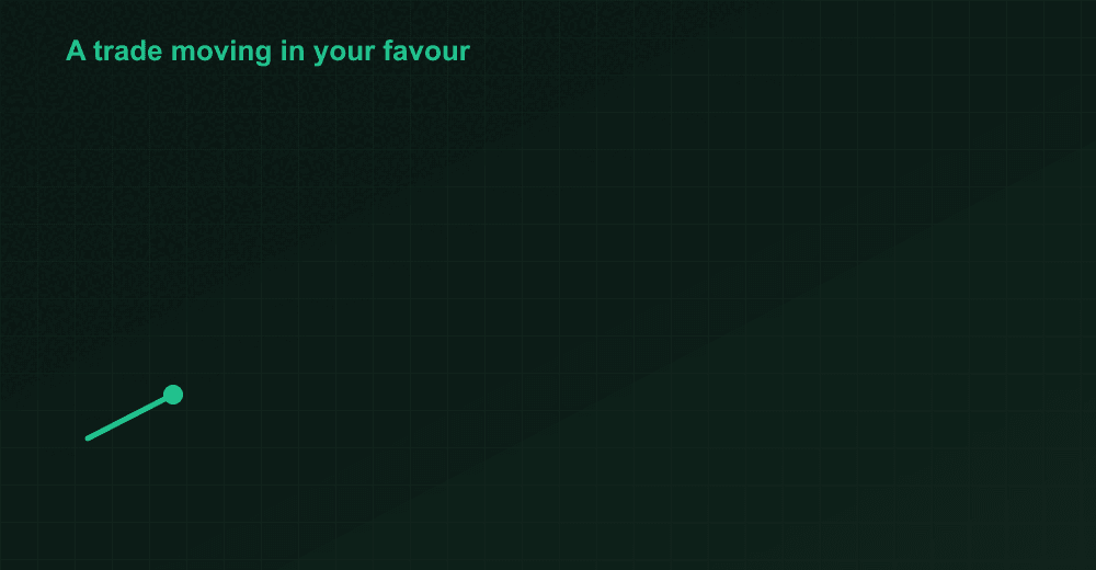 Animated live price line