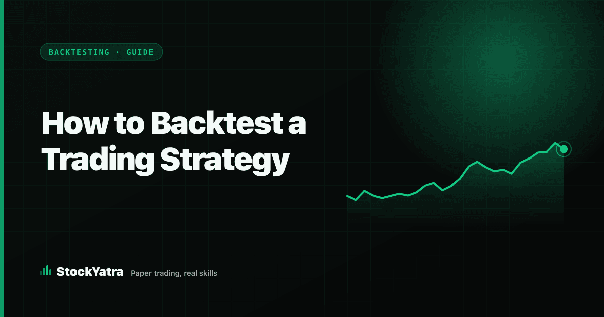 How to backtest a trading strategy — cover