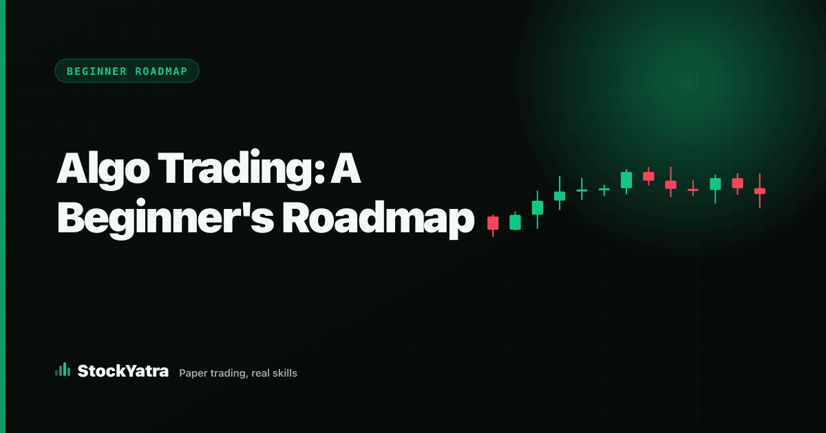 How to start algo trading as a beginner: roadmap — cover