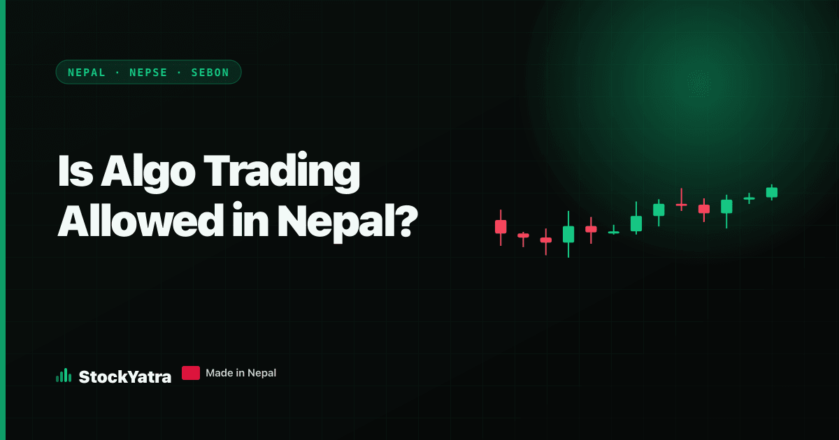 Is algo trading allowed in Nepal? NEPSE, TMS and SEBON — cover