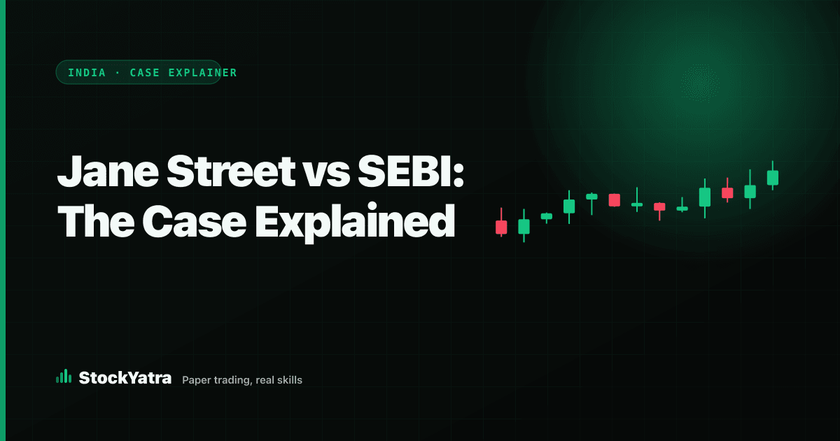 Jane Street vs SEBI case explained cover