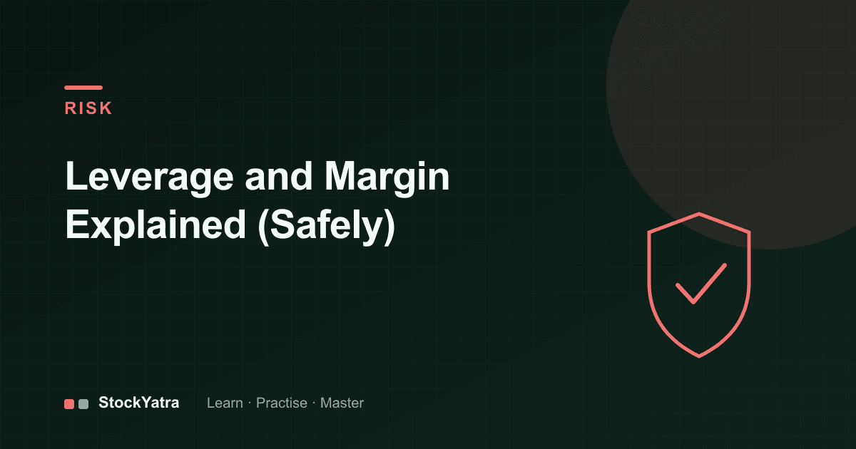 Shield illustration for leverage and margin