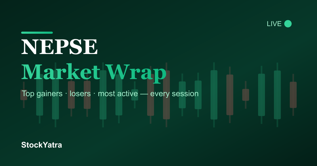 NEPSE market wrap for August 2, 2026