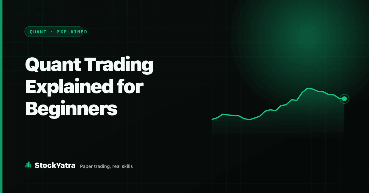 Quant trading explained for beginners cover
