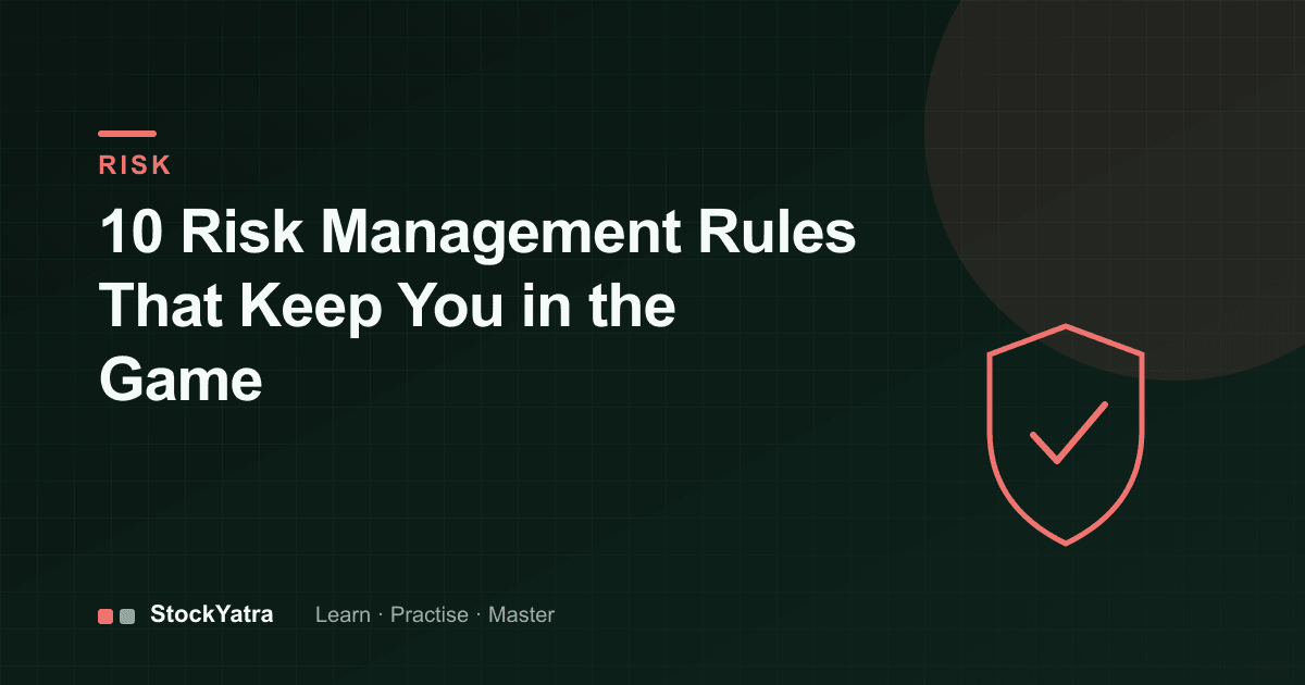 Shield illustration representing trading risk management