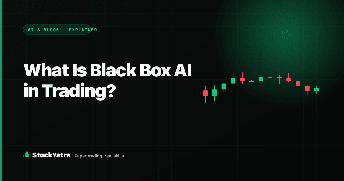 What is black box AI in trading — StockYatra explainer cover